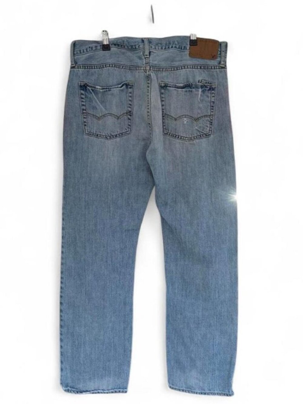 Y2K American Eagle Straight Wide Denim